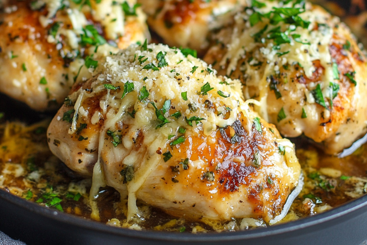 Garlic Parmesan Chicken Recipe 1 Garlic Parmesan Chicken