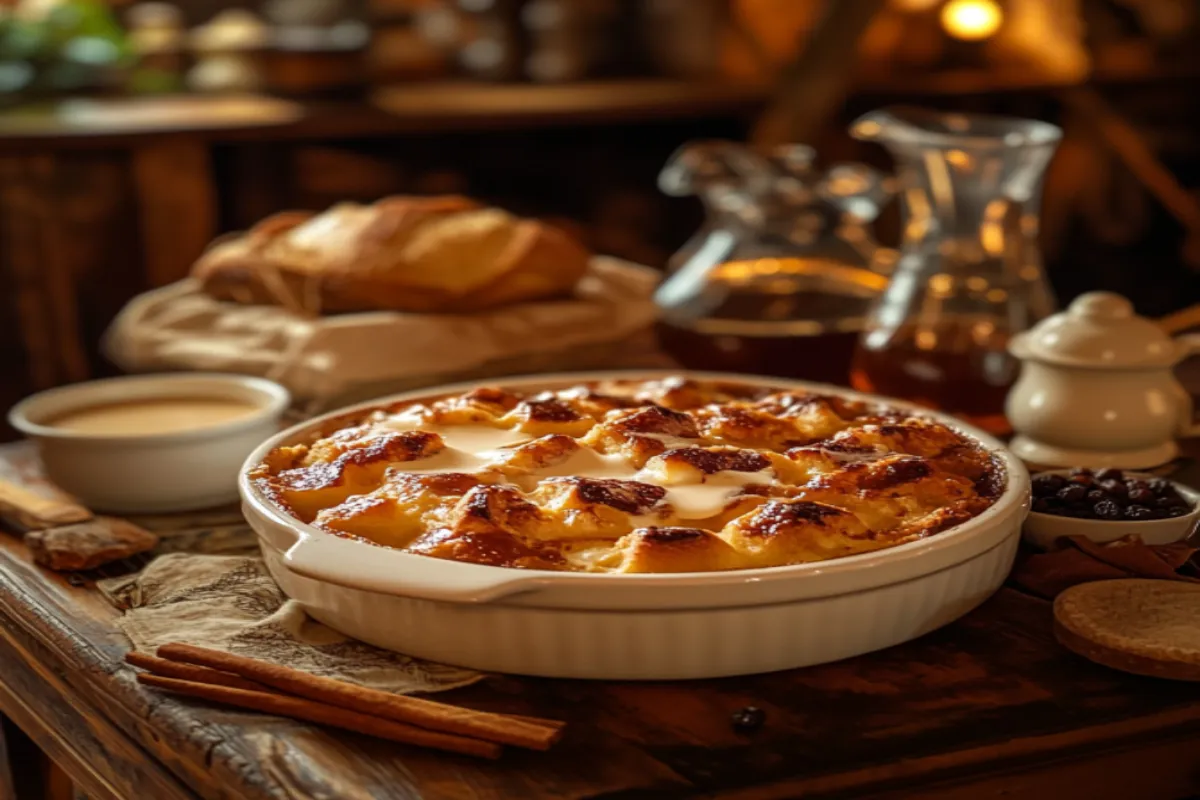 Old-Fashioned Bread Pudding: A Timeless Dessert Classic 1 Old-Fashioned Bread Pudding