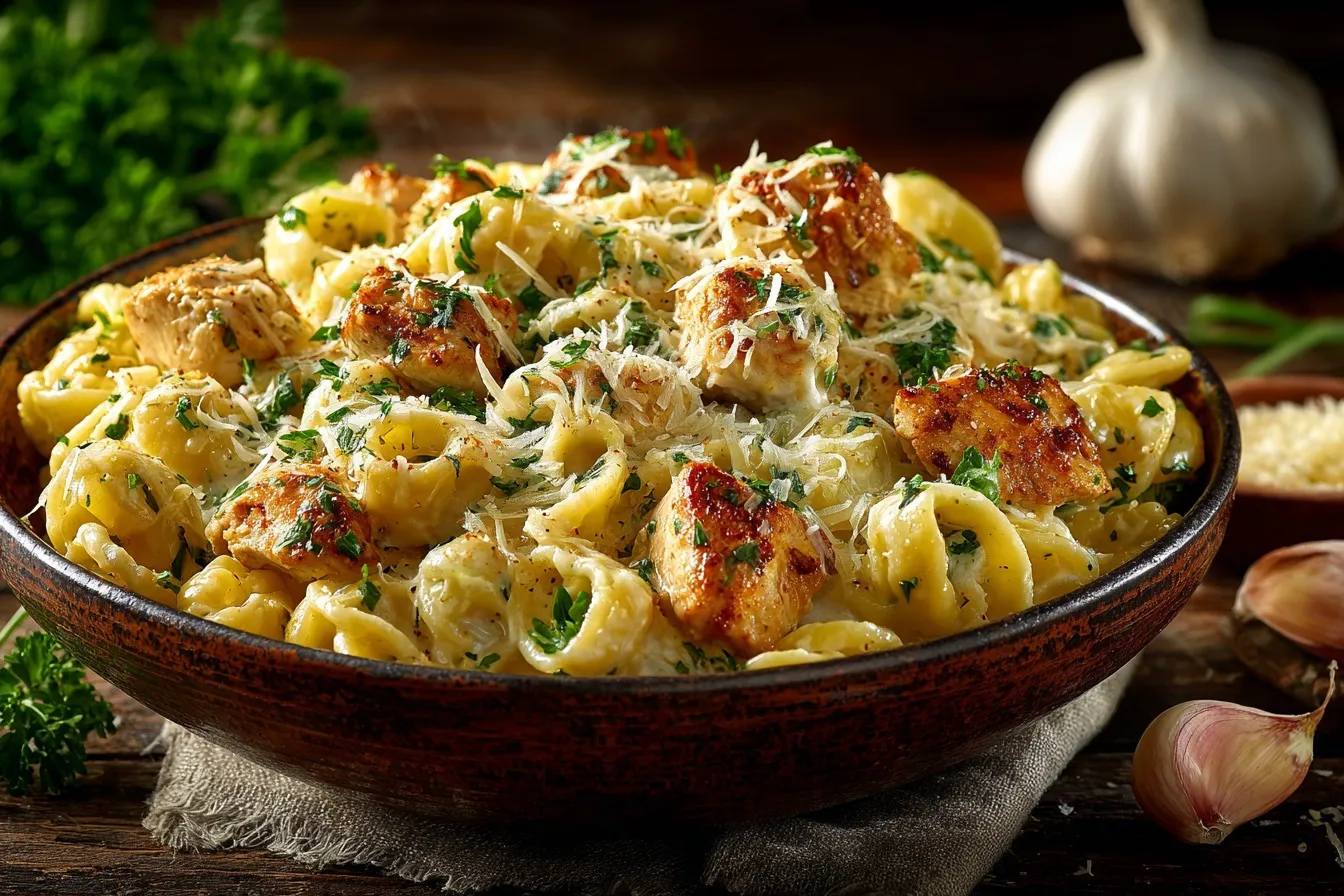 Cheesy Chicken Pasta: A Comforting and Creamy Delight