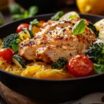 Primavera spaghetti squash