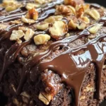 Guilt-Free Chocolate Walnut Cake
