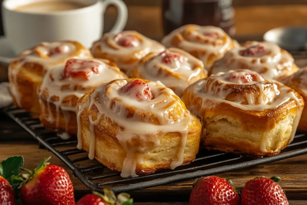 Strawberry Cinnabon Rolls