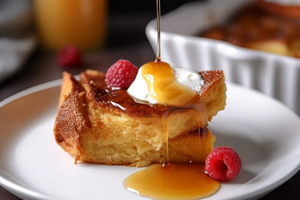 Crème brûlée French toast