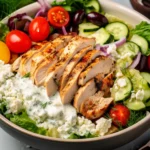 Mediterranean chicken salad