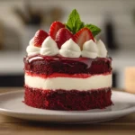 Red Velvet Strawberry Cheesecake Extravaganza
