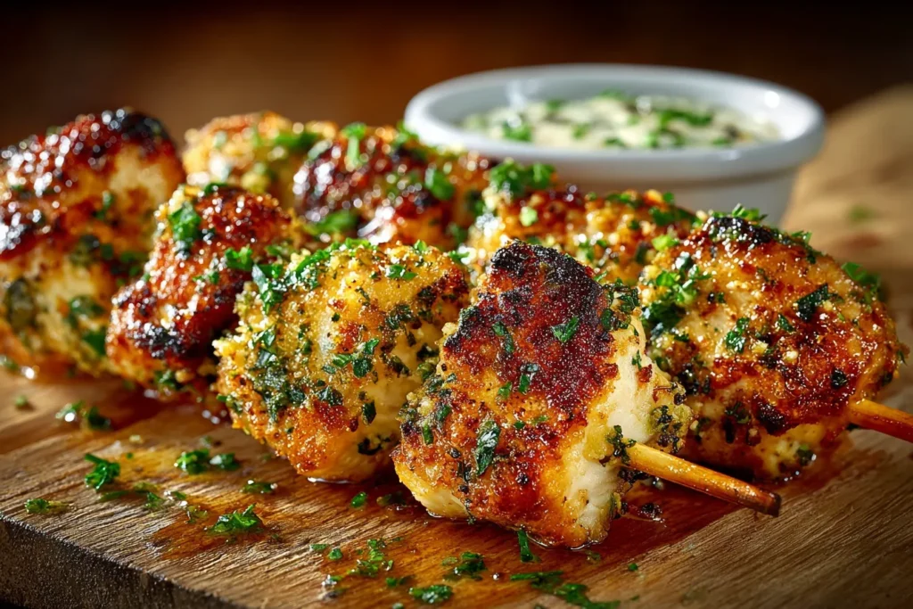 Garlic Parmesan Chicken Skewers: A Complete Guide to Flavor and Health 8 Garlic Parmesan Chicken Skewers: A Complete Guide to Flavor and Health