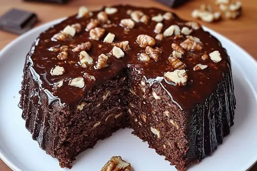 healthy chocolate oat cake