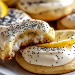 Lemon Poppy Seed Cheesecake Cookies