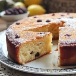 Italian Yogurt Plum Cake