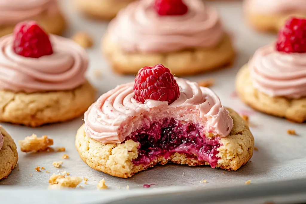 raspberry cookies