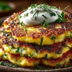 Gluten-Free Zucchini Fritters – Amazing Crispy Flavor