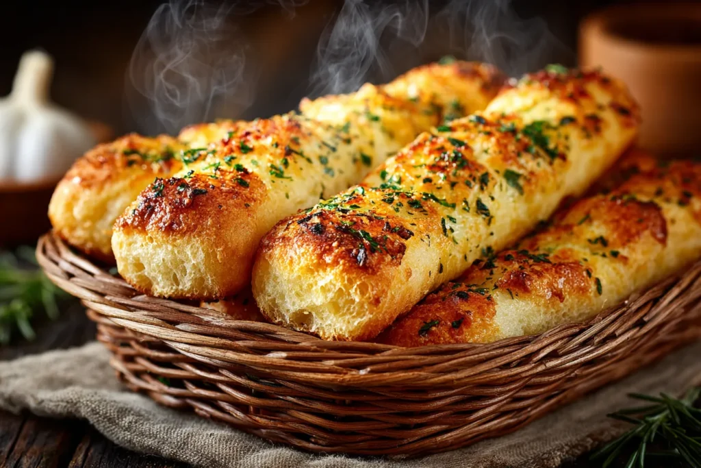 Gluten-Free Garlic Breadsticks – Amazing Buttery Snack