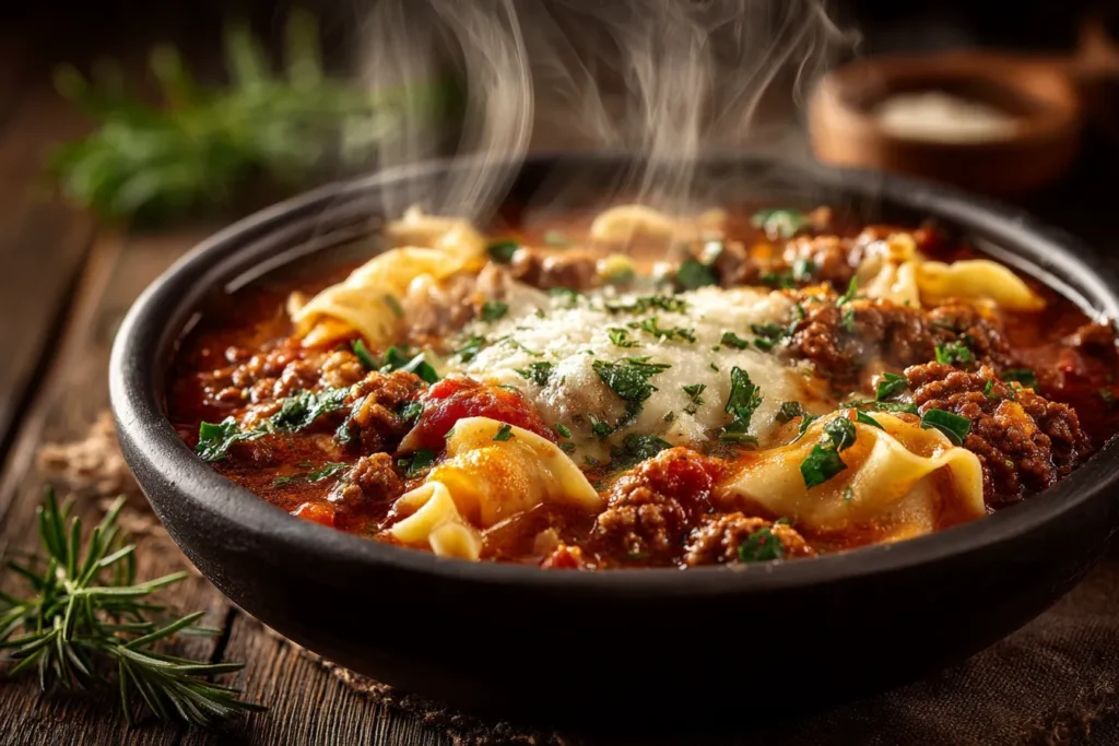 Gluten-Free Lasagna Soup Recipe for Cozy Comfort