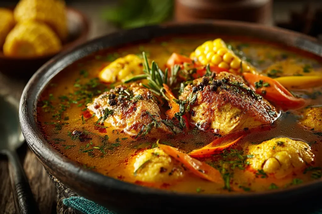 Jamaican Chicken Pumpkin Soup Recipe for Island Comfort