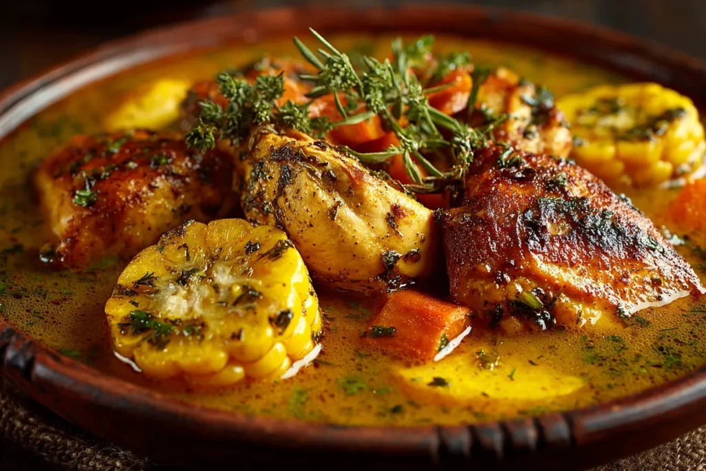 Jamaican Chicken Pumpkin Soup Recipe for Island Comfort