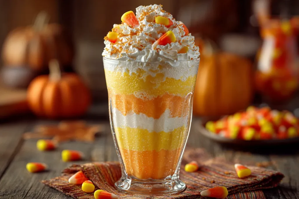 Candy Corn Milkshake: A Sweet Halloween Treat 8 Candy Corn Milkshake Recipe for a Fun Halloween Treat