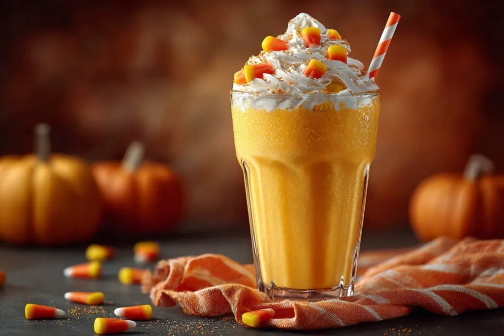 Candy Corn Milkshake: A Sweet Halloween Treat 9 Candy Corn Milkshake Recipe for a Fun Halloween Treat