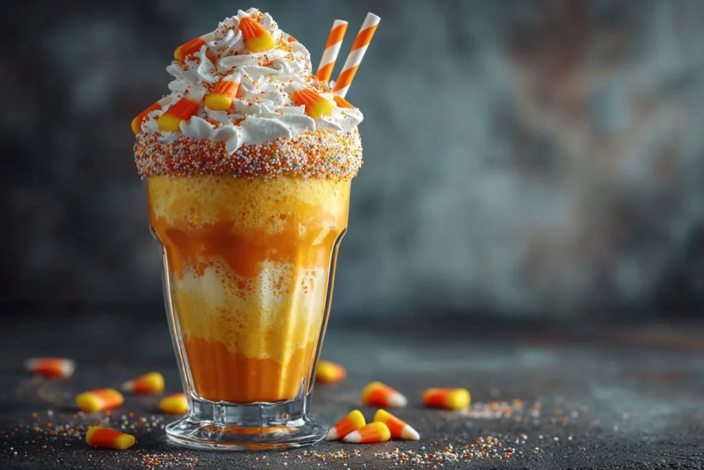 Candy Corn Milkshake: A Sweet Halloween Treat 5 Candy Corn Milkshake Recipe for a Fun Halloween Treat