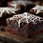 Spider Web Brownies Recipe: Fun and Spooky Halloween Treat 7 Spider Web Brownies Recipe: Spooky Halloween Dessert