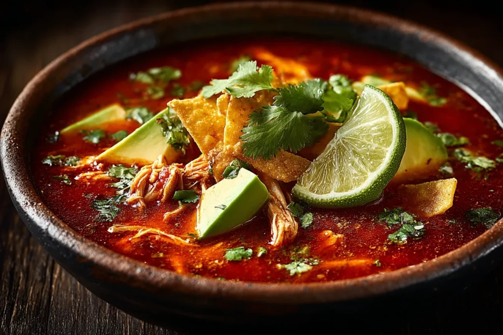 Chicken Tortilla Soup Recipe: Spicy and Comforting Classic
