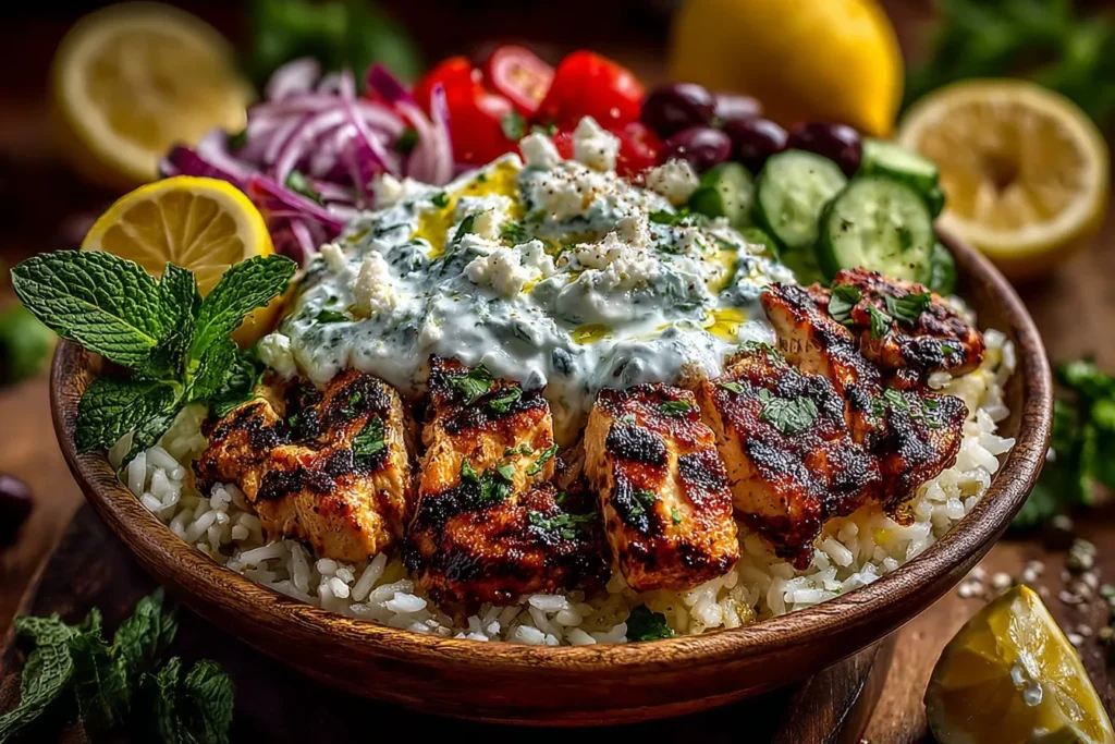 Greek Chicken Souvlaki Bowls: Fresh, Flavorful, and Easy to Love 8 Greek Chicken Souvlaki Bowls – Easy, Fresh Mediterranean Dinner