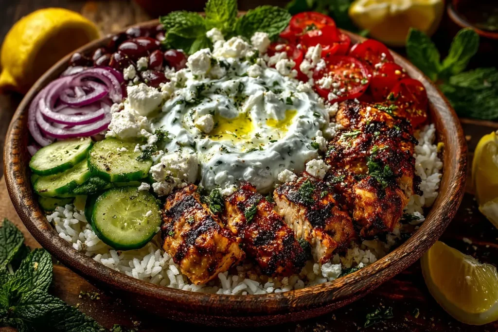 Greek Chicken Souvlaki Bowls: Fresh, Flavorful, and Easy to Love 10 Greek Chicken Souvlaki Bowls – Easy, Fresh Mediterranean Dinner
