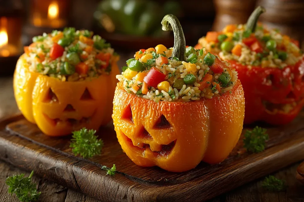 Jack O’Lantern Peppers Recipe: Fun and Festive Halloween Dinner 10 Jack O’Lantern Peppers Recipe: Festive Halloween Dinner