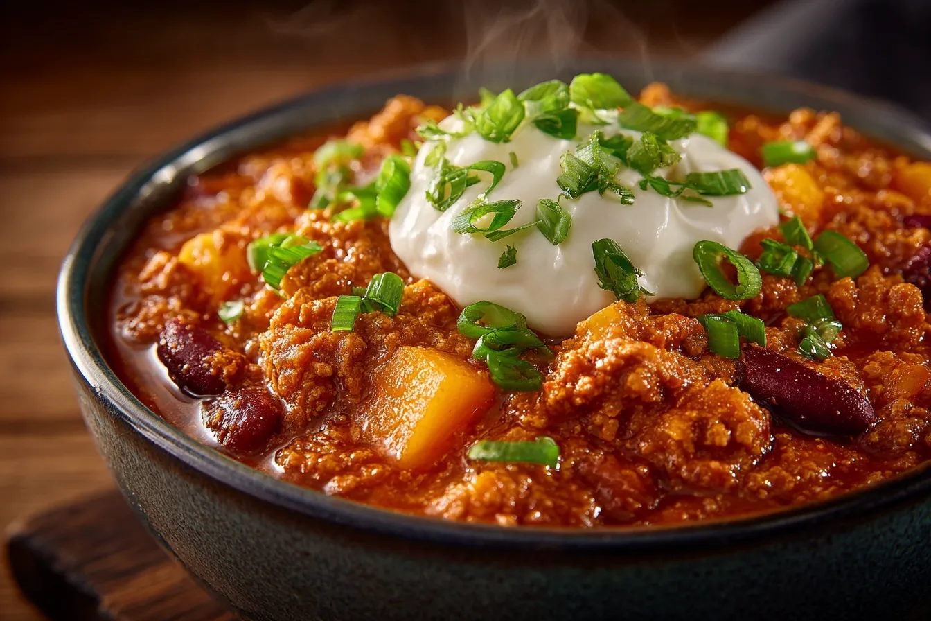 Pumpkin Turkey Chili Recipe: Hearty and Cozy Fall Dinner 7 Pumpkin Turkey Chili Recipe: Hearty and Cozy Fall Comfort