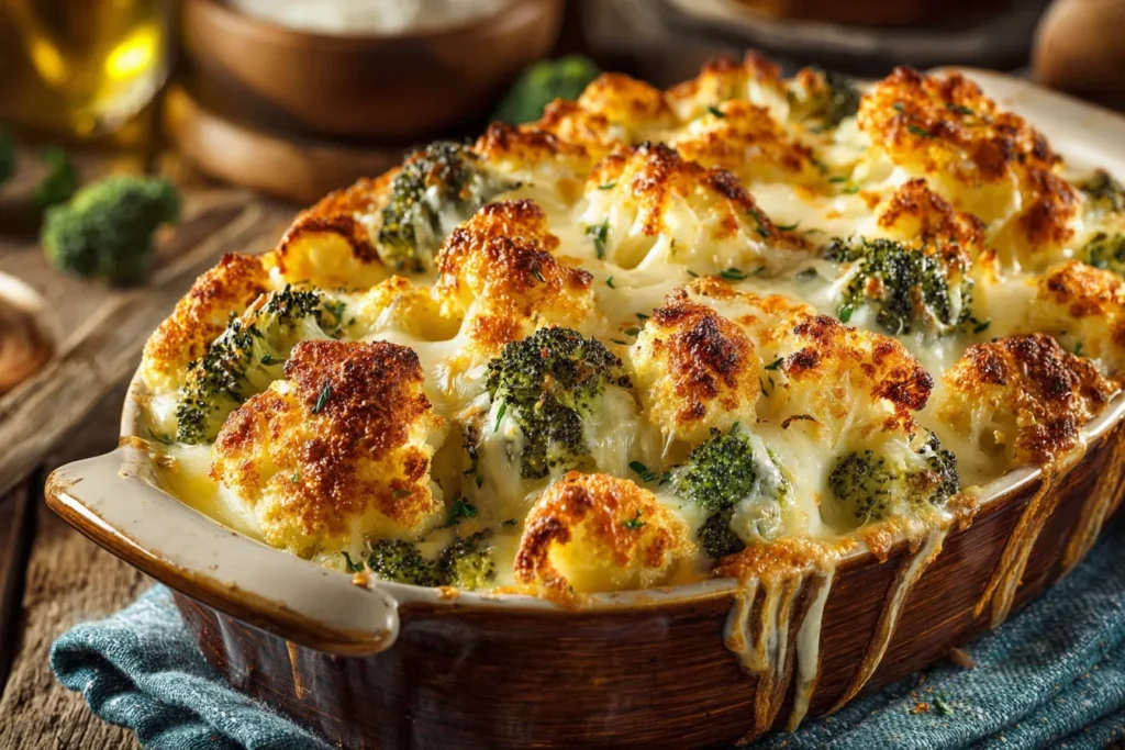 Broccoli Cauliflower Casserole: The Ultimate Cheesy Family Comfort