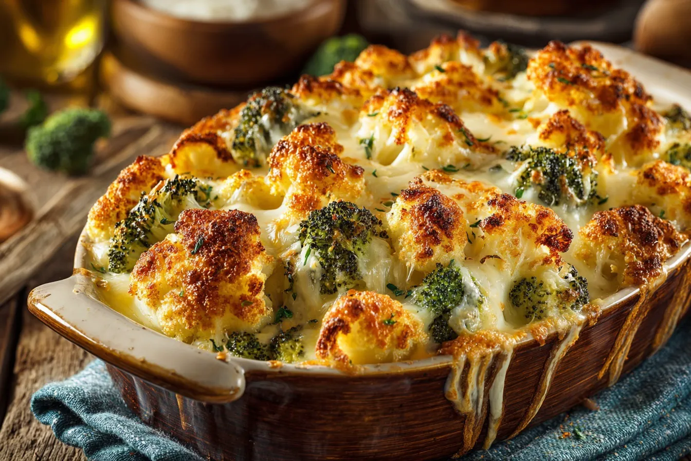 Broccoli Cauliflower Casserole: The Ultimate Cheesy Family Comfort
