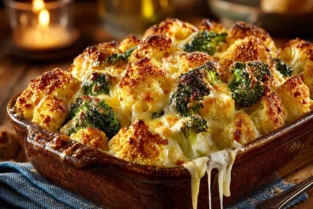 Broccoli Cauliflower Casserole: The Ultimate Cheesy Family Comfort
