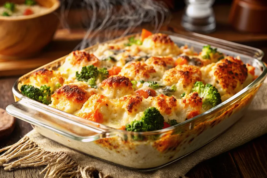 Chicken Vegetable Casserole: A Heartwarming Family Classic 6 Chicken Vegetable Casserole: Creamy, Easy, and Family-Approved