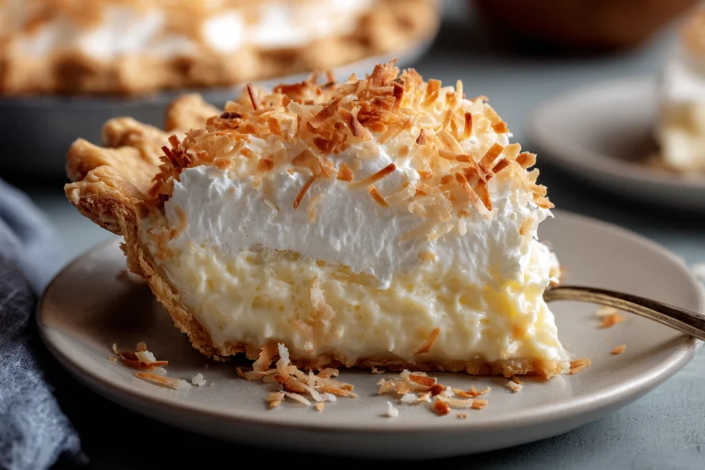 Best Homemade Coconut Cream Pie Recipe Easy Coconut Cream Pie From Scratch Classic Coconut Cream Pie Tutorial How To Make ...