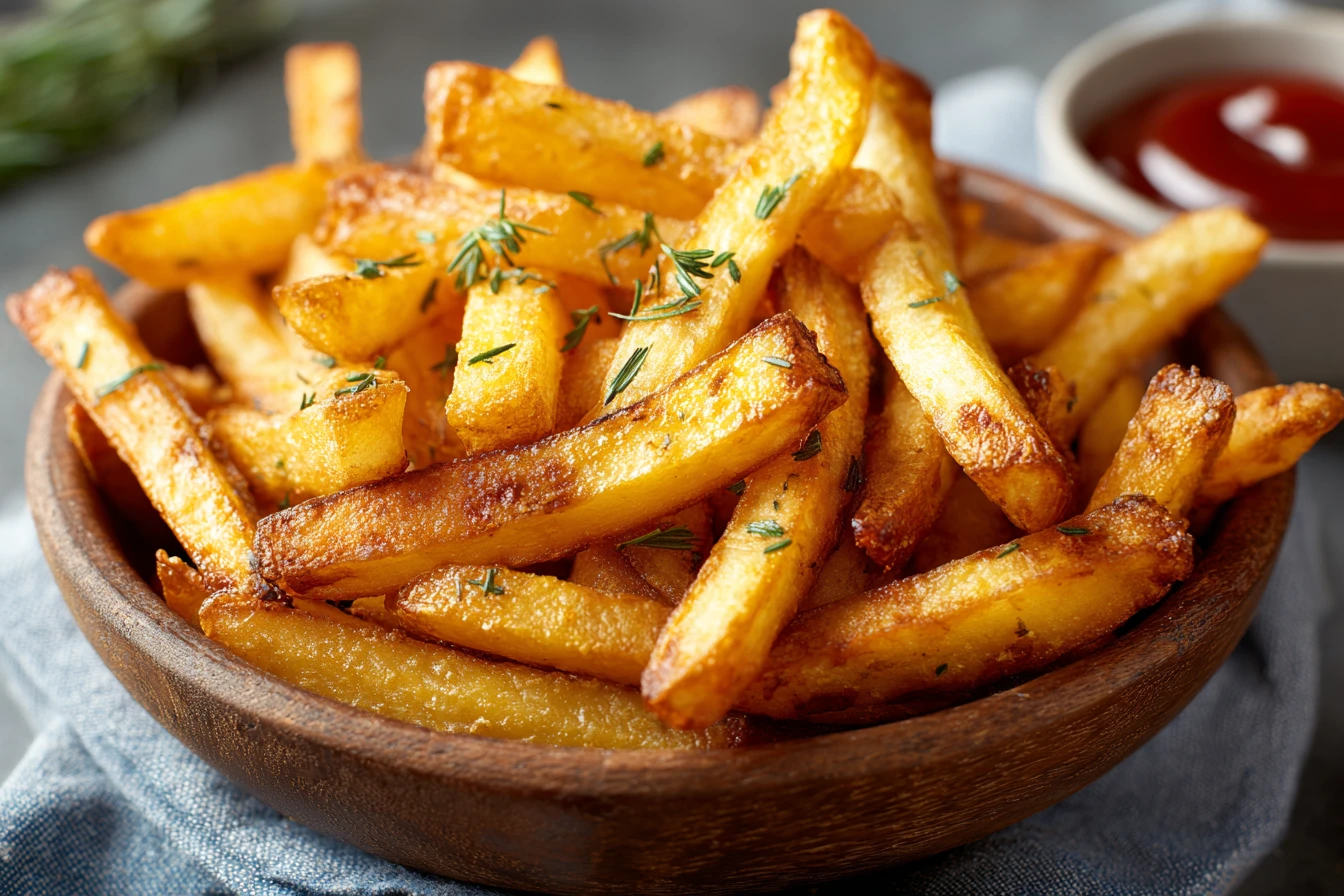 Crispy Homemade French Fries : Golden, Crunchy, and Easy 2 Best Oil For Crispy French Fries Crispy Homemade French Fries Recipe Golden Crunchy French Fries At Home Easy Recipe For C...
