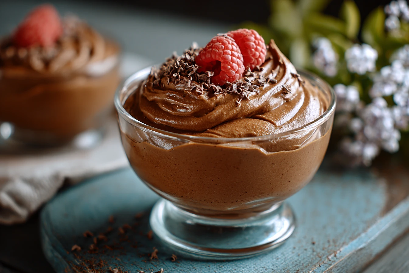 Chocolate Avocado Mousse Recipe Low-carb Chocolate Avocado Dessert Healthy Chocolate Avocado Mousse Vegan Chocolate Avocad...