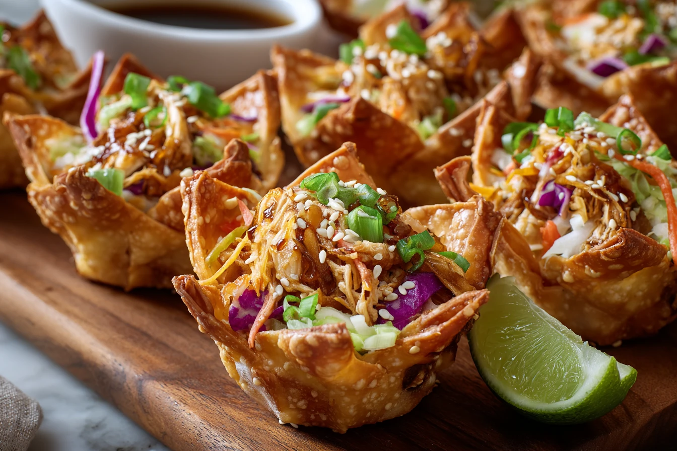 Crispy Chicken Wonton Tacos: Bold Flavor in Every Crunch 2 Crispy Chicken Wonton Tacos Recipe Best Crispy Chicken Wonton Tacos Homemade Chicken Wonton Taco Recipe Where To Buy Chick...