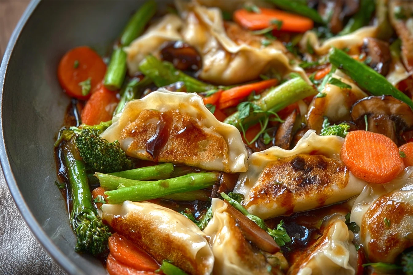 Potsticker Stir Fry