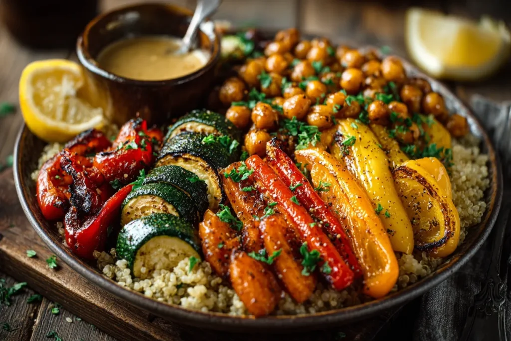 Roasted Veggie Chickpea Bowls: A Cozy, Flavorful Journey 7 Roasted Veggie Chickpea Bowls