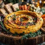 Sweet Potato Hummus Mezze Platter (Easy & Healthy Recipe) 6 Sweet Potato Hummus Mezze Recipe Best Sweet Potato Hummus Platter Sweet Potato Hummus Dipping Ideas Healthy Sweet Potato H...