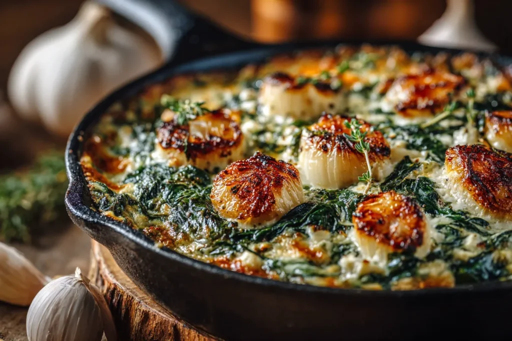 Feta Roasted Garlic Bake