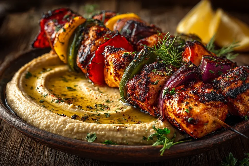 Mediterranean Chicken Skewers Hummus: Fresh, Flavorful & Family-Friendly 5 Mediterranean Chicken Skewers Hummus: Fresh, Flavorful & Family-Friendly