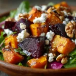 Roasted Beet Sweet Potato Salad: Vibrant, Nutritious & Full of Flavor