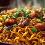 Sticky Garlic Chicken Noodles – Easy, Flavorful & Irresistible