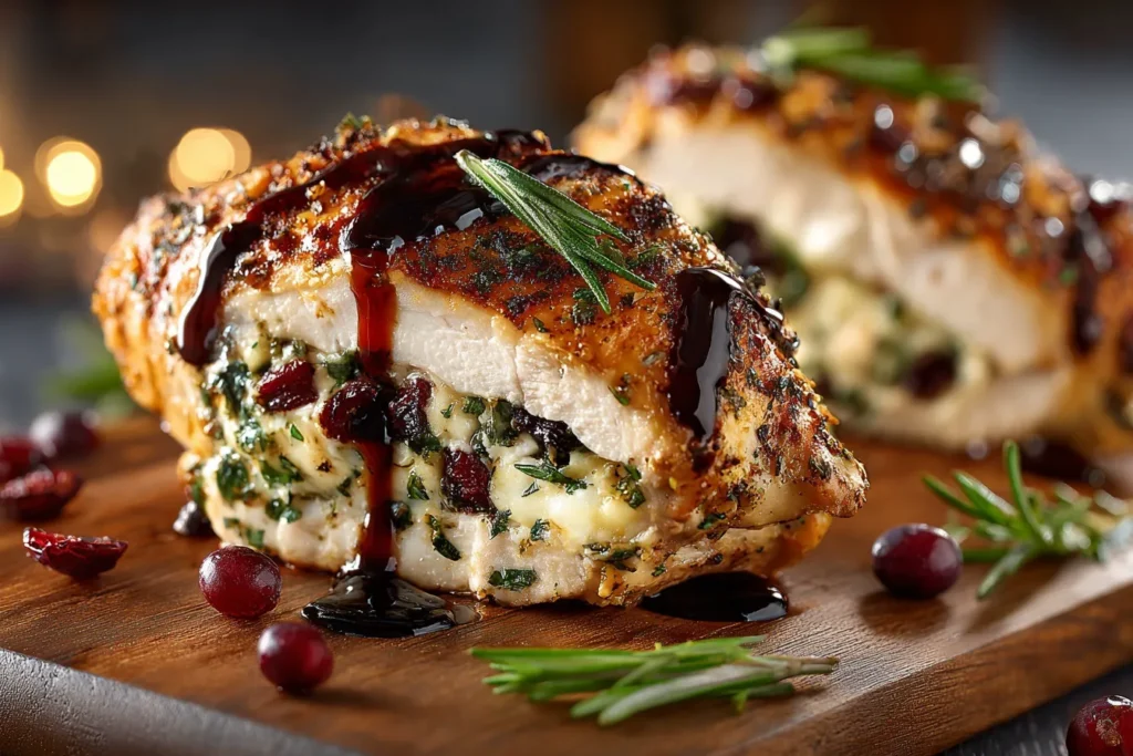Cranberry Brie Chicken – Festive, Flavorful & Elegant