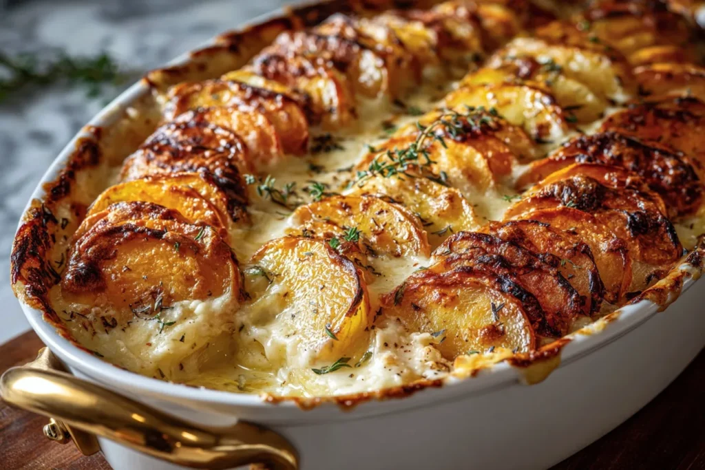 Root Vegetable Gratin – Creamy, Cheesy & Irresistible