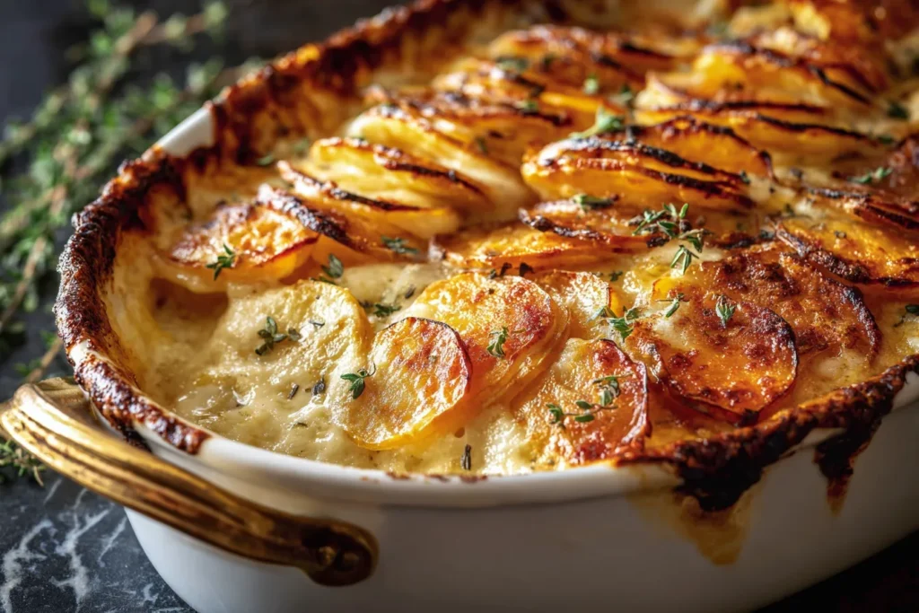 Root Vegetable Gratin – Creamy, Cheesy & Irresistible