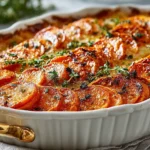 Garlic Butter Sweet Potato Bake (Family-Favorite, 5 Steps)