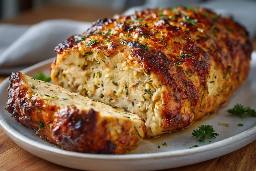 Parmesan Chicken Meatloaf 6 Parmesan Chicken Meatloaf