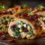 Cranberry Spinach Stuffed Chicken: Sweet, Savory & Simply Delicious