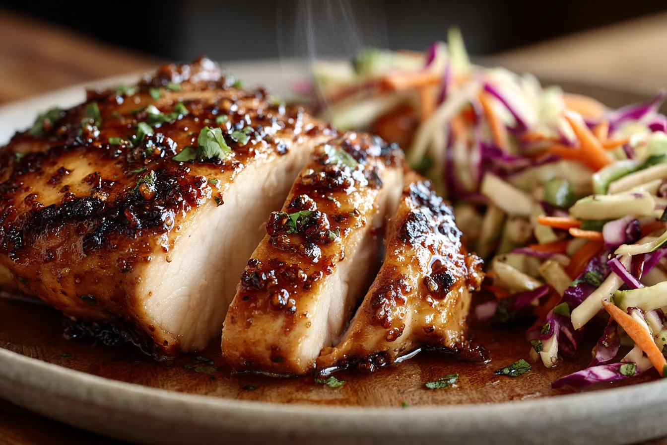 Sticky Apple Cider Chicken Recipe Autumn Slaw Pairing Ideas Best Chicken Recipes For Fall How To Make Sticky Apple Cider C...